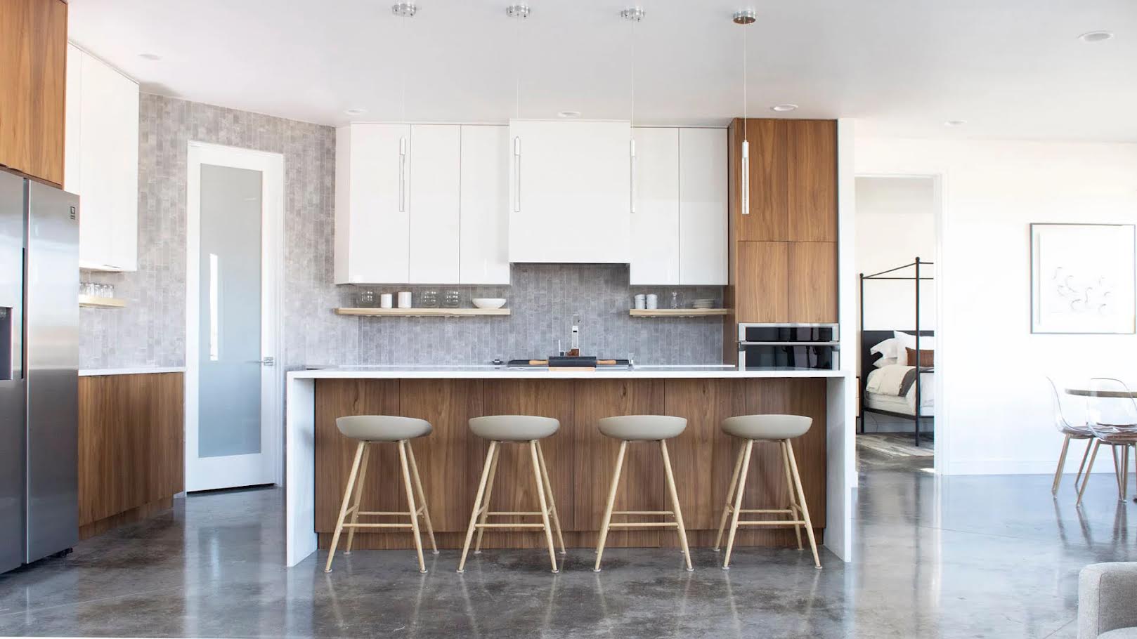 Glacial White Euro Cabinets